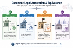 Document Attestation Process Flow